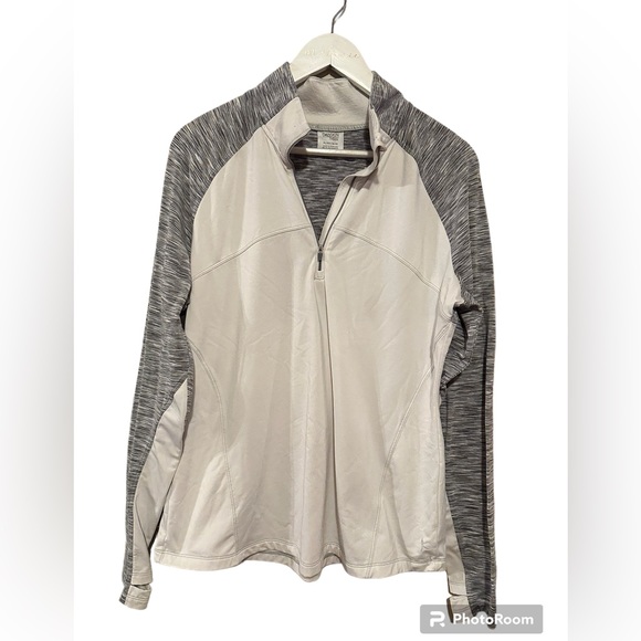 Danskin Size XL Workout Quarter Zip with Thumb Holes - Picture 1 of 3